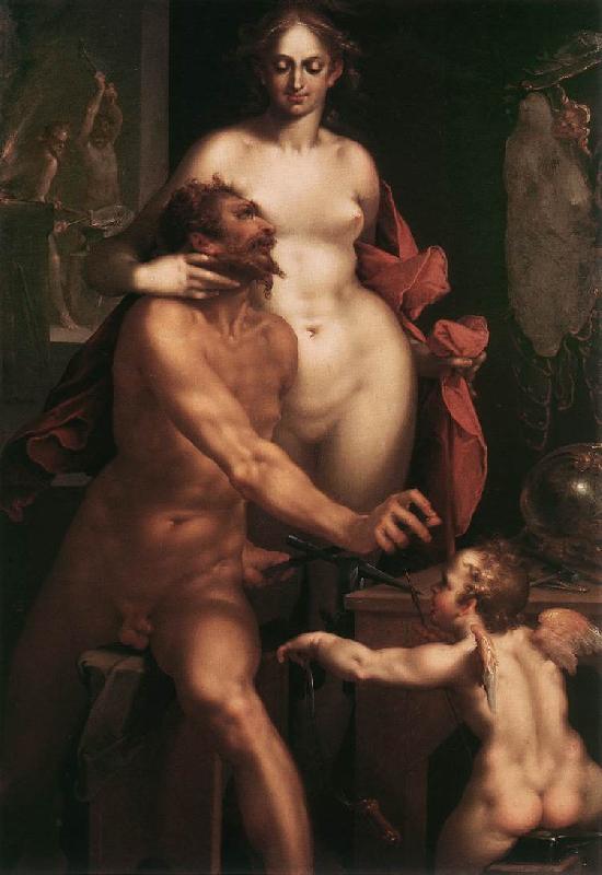 SPRANGER, Bartholomaeus Venus and Vulcan af Germany oil painting art